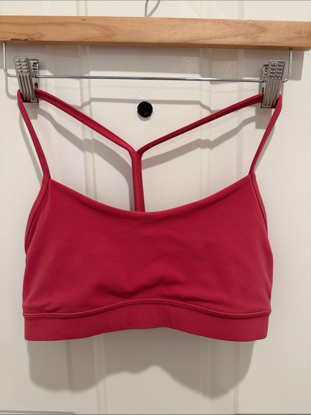 Lululemon Flow Y bra 6 pink